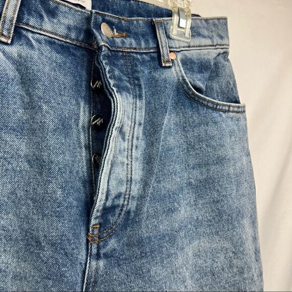 Betro Simone light wash high rise button fly straight leg jeans NWT - Picture 4 of 10